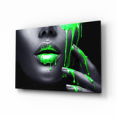 Women's Glass Wall Art.